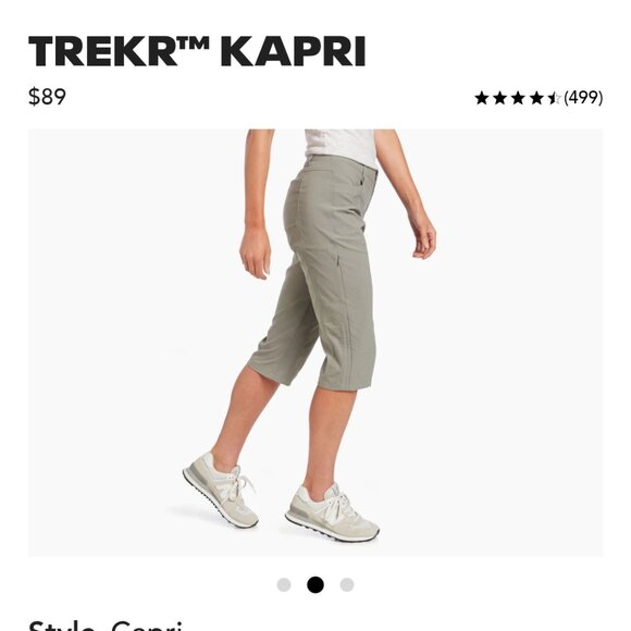 🏷️NWT - KUHL  Trekr Kapri Pants - Women's sz 14 - NWT🏷️ - Picture 1 of 7